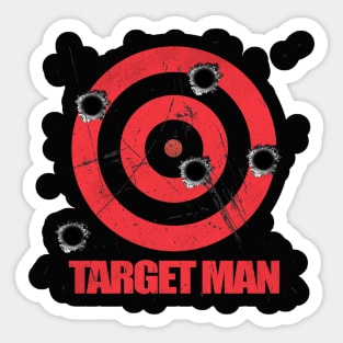 TARGET MAN Sticker
